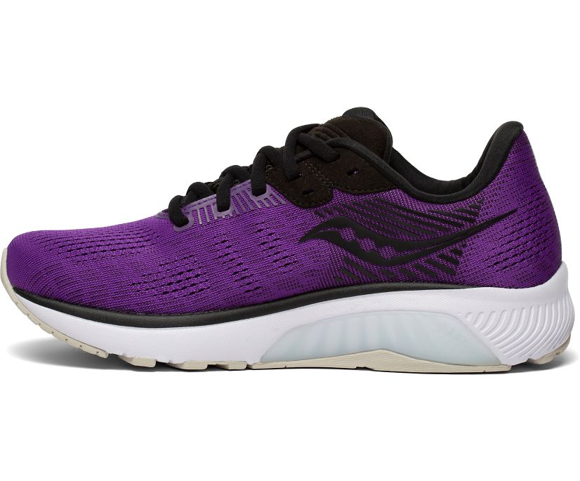 Saucony Guide 14 Women's Running Shoes Purple / Grey | Canada 138ILHS